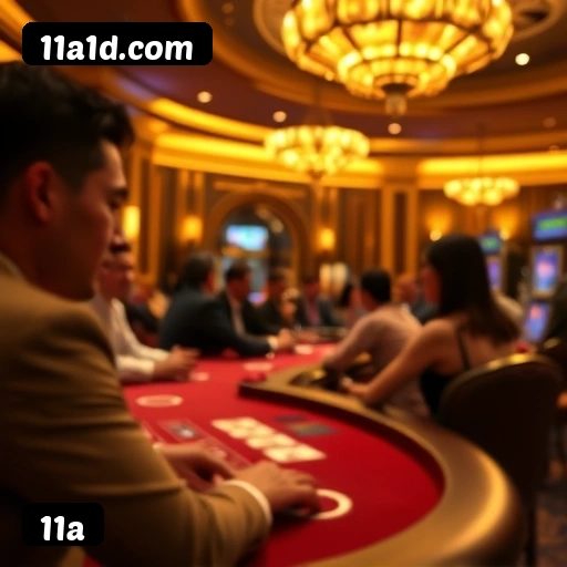 Experiência Luxuosa de Casino no 11a: Jogos Premium e Dealers